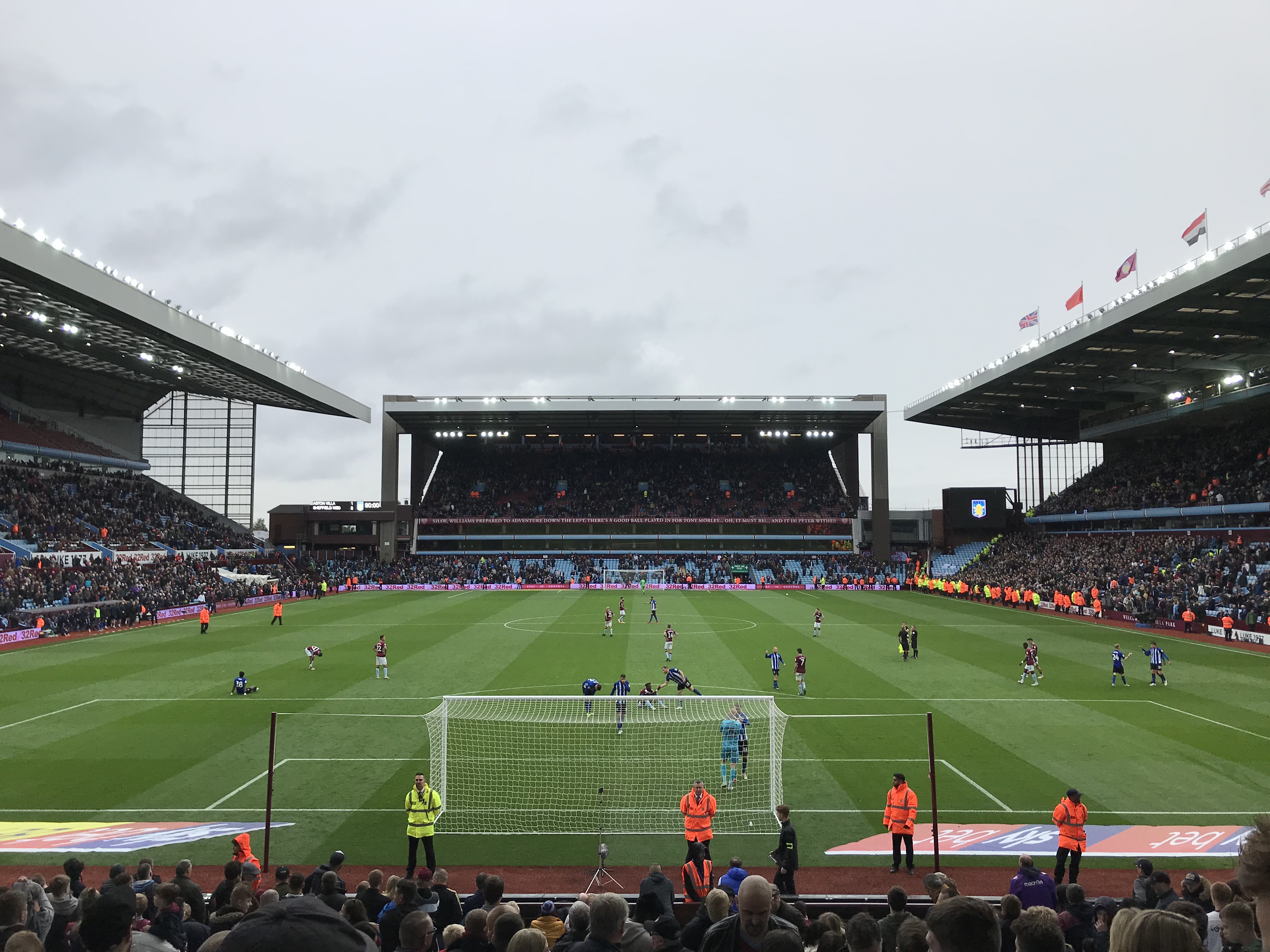 Watch Aston Villa Vs Sheffield Wednesday The Holte End Steve Bruce Out Chants Villa Underground