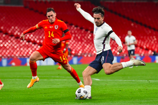 Watch Man Of The Match Assist For Jack Grealish As England Cruise Past Wales Villa Underground